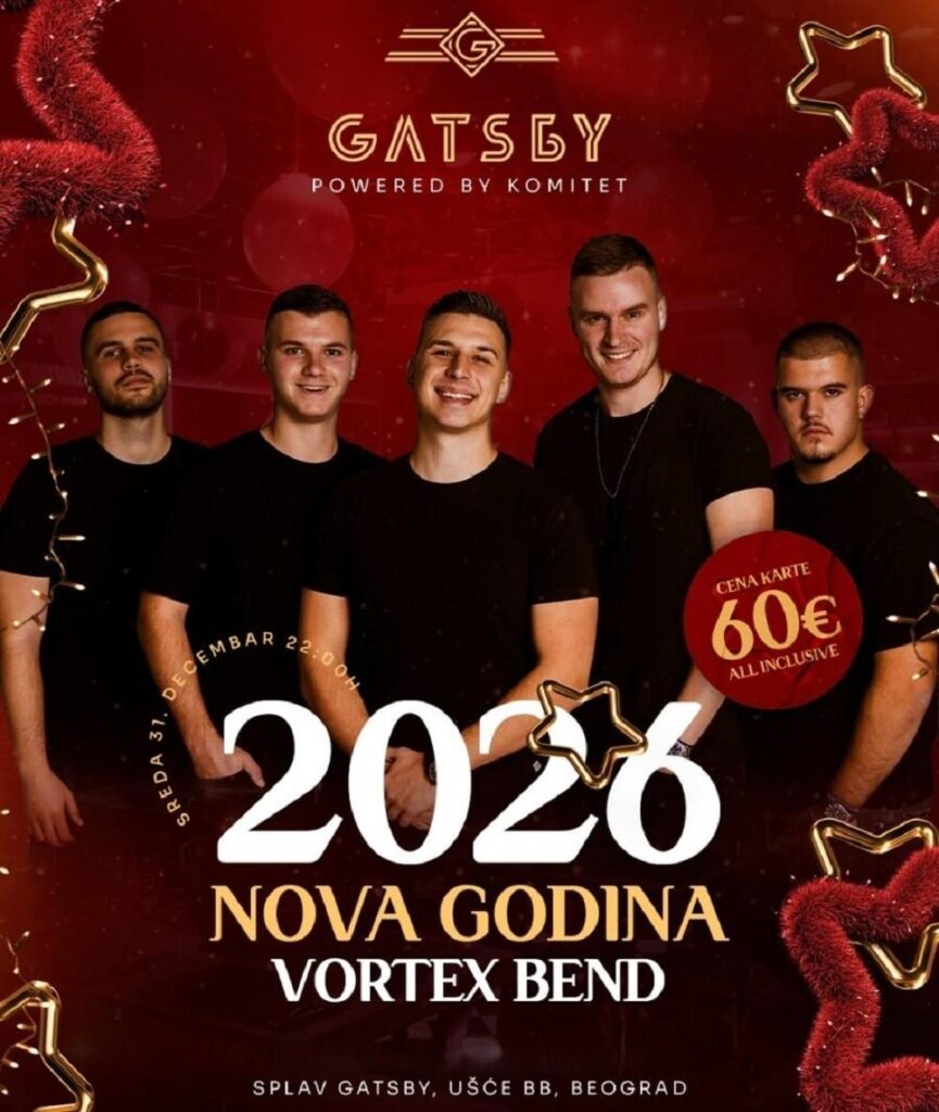 Splav Gatsby Nova godina